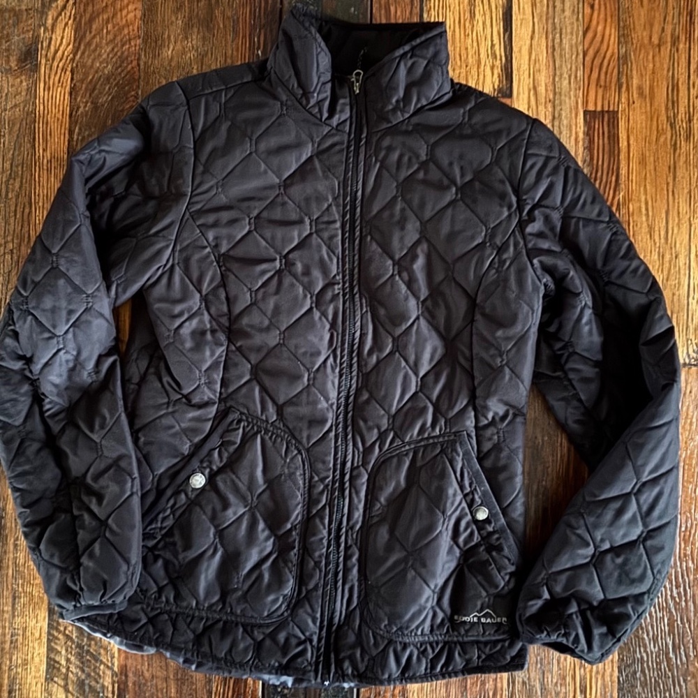 Eddie Bauer Lightweight Synthetic Puffer Coat Jacket